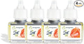 Scent Fill Orange Slice Plug in Air Freshener, 4 Scented Oil Refills by ScentFill