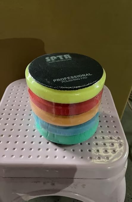Buffing Polishing Pads, SPTA 5Pc 3.5 Inch Face - Image 2