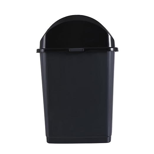 Superio Kitchen Trash Can with Swing Top Lid 9 Gallon Slim Waste Bin 37 Qt - Image 3
