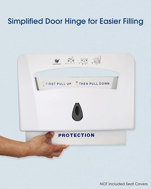 Toilet Seat Cover Dispenser, Wall Mounted Toilet Seat Cover Disposable Paper - Image 10