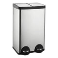 60 Liter 16 Gallon Dual Trash Can, Recycle Bins by JM%C2%B7YIPENG