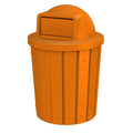 42 Gallon Slatted Circle 100% Recycled Plastic Commercial Outdoor and Indoor by SturdyEssentials