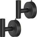 DGYB Large Suction Cup Hooks Black Stainless Steel Suction Shower Hooks by DGYB