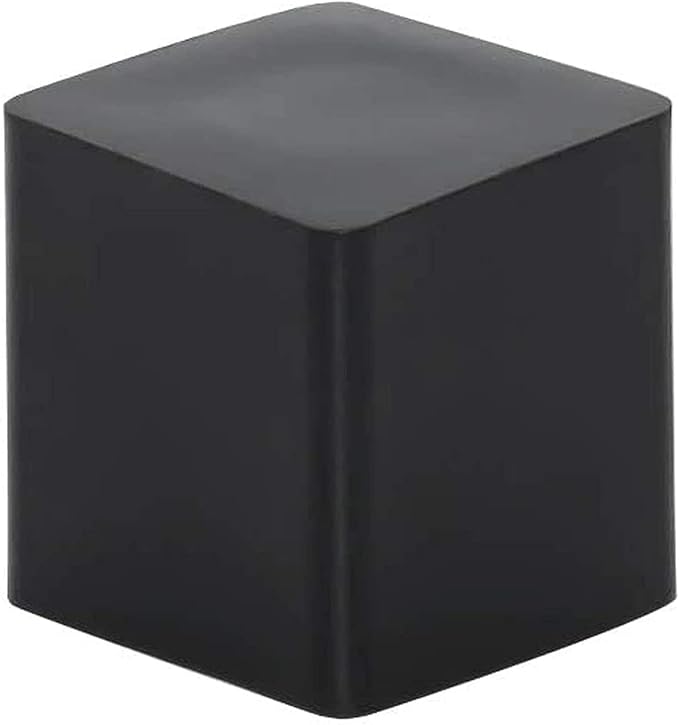 10 Pcs Black Square Anti-Slip Rubber Leg Tips Chair Leg Caps Furniture Floor - Image 4