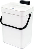 Kitchen Compost Bin Indoor for Counter Top, Hanging Small Trash Can by Jesintop