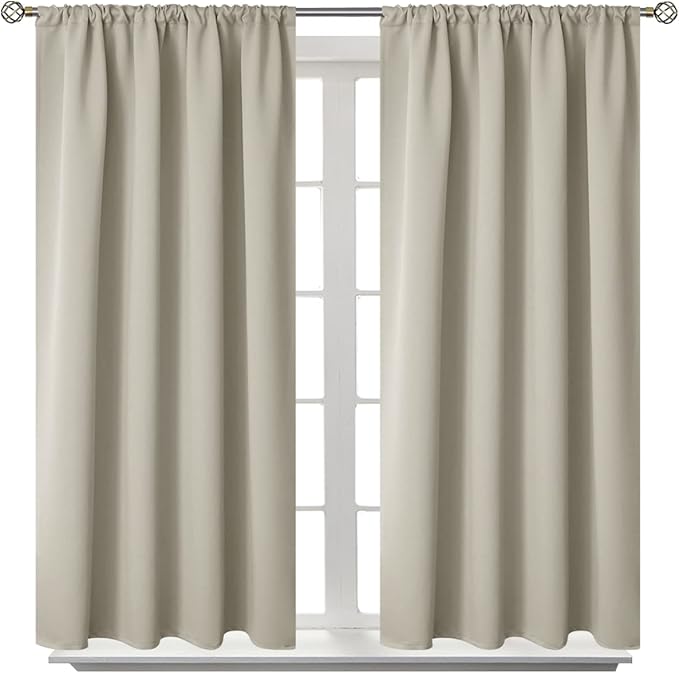 BGment Rod Pocket Blackout Curtains by BGment