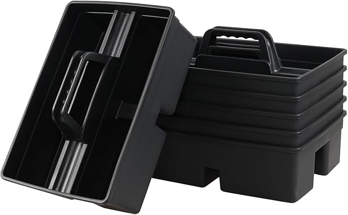 6 Pack Plastic Cleaning Caddy - Image 7