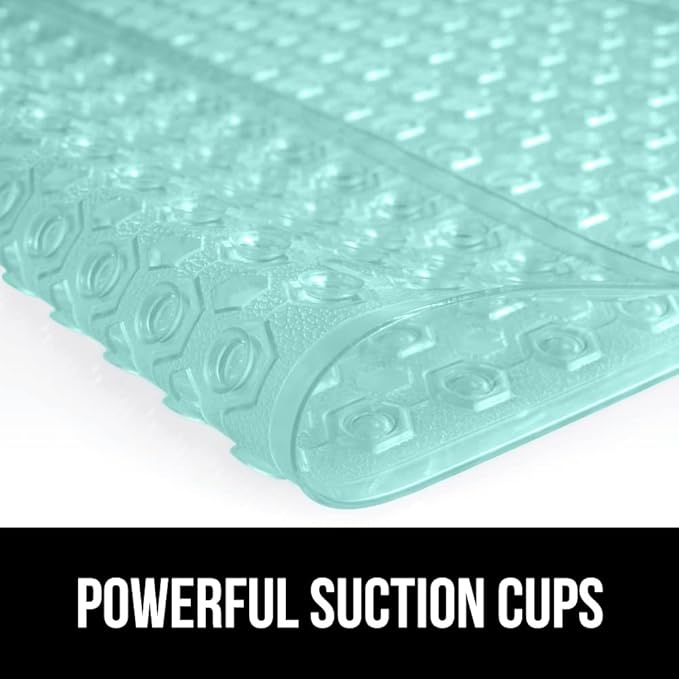 GORILLA GRIP Patented Square Shower Stall Mat, Small Bathtub Floor Mats - Image 3