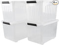 50 Quart Clear Storage Container by Unknown