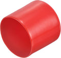 uxcell 20pcs Rubber End Caps 46mm ID Vinyl Round Tube Bolt Cap Cover Thread by uxcell