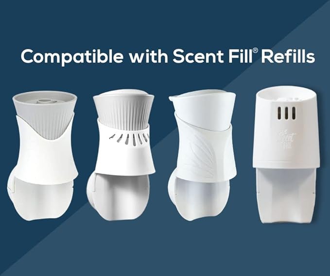 ScentDiffuse Pet Odor Deodorizing Air Freshener Starter Kit, 2 Refills + - Image 4