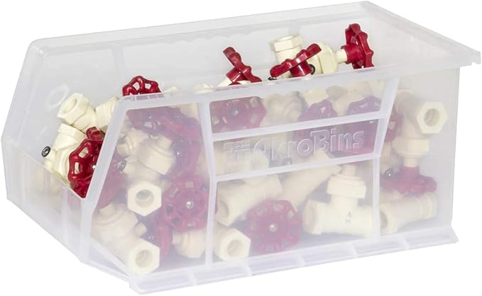 Akro-Mils 30240 AkroBins Plastic Storage Bins, Space-Saving Stackable Bins - Image 3