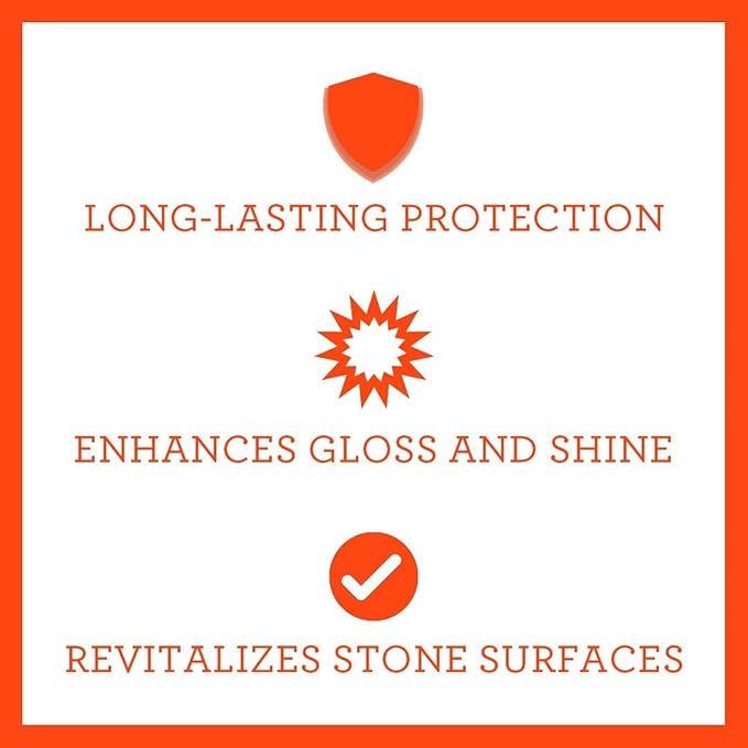 TriNova Granite Sealer & Protectant 18 oz & Gallon Refill Bundle - Image 2