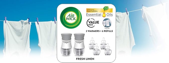 Air Wick Scented Oils 2+6 Fresh Linen - Image 8