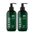 ALŌH Sanitizing Hand Gel 2-pack | Lemongrass + Aloe | 70% Alcohol Hydrating by AL%C5%8CH