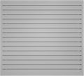 NeatiEase Slatwall Panel Wall Storage Systems, 4 x 4ft Slat Wall Paneling by NeatiEase