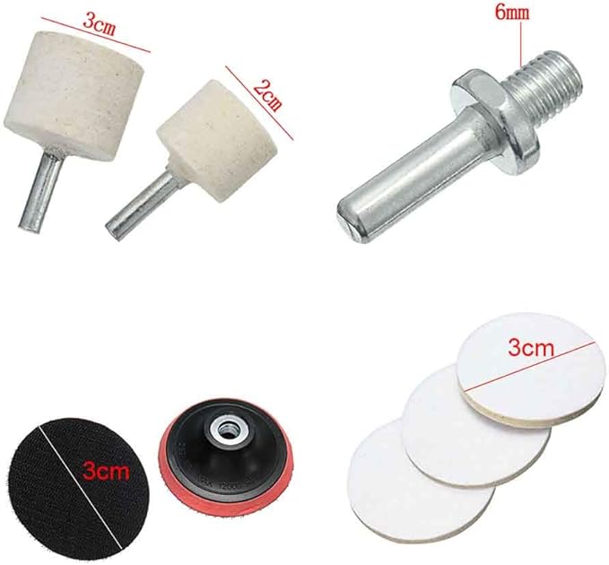 9pcs/Set Glass Polishing Kit, Deep Scratch Remover - Image 7