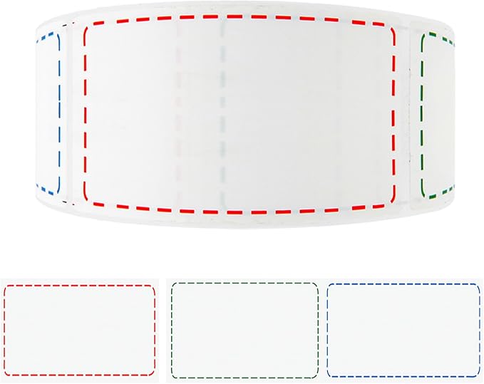 500 Removable Freezer Labels, 2x3 inches Water Oil Waterproof Stickers to Write by YWEAUIV