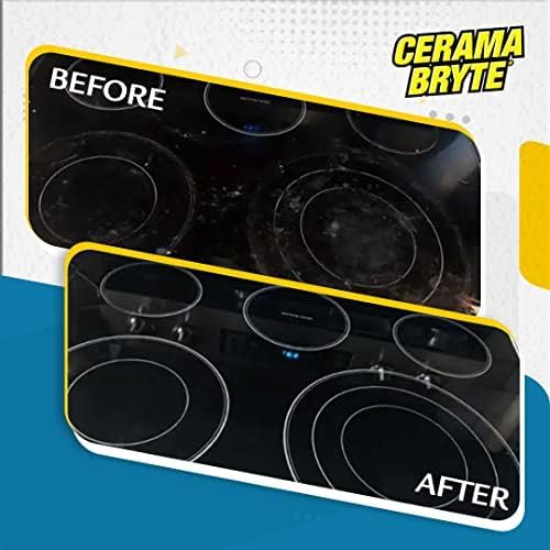 Cerama Bryte Glass Cooktop and Stove Top Cleaner Combo Kit - Image 6