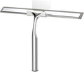 Shower Squeegee for Glass Doors, Stainless Steel Shower Squeegee for Bathroom by APLOP