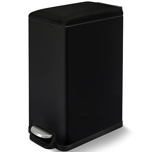 Arlopu 13.2 Gal Slim Kitchen Trash Can by Arlopu