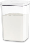 Airtight Flour Rice Storage Container - 6 Qt | 11 Lbs Crystal-Clear Plastic by TBMAXS