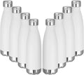 VEGOND 17oz Stainless Steel Water Bottles Bulk, Reusable Metal Sports Water by VEGOND