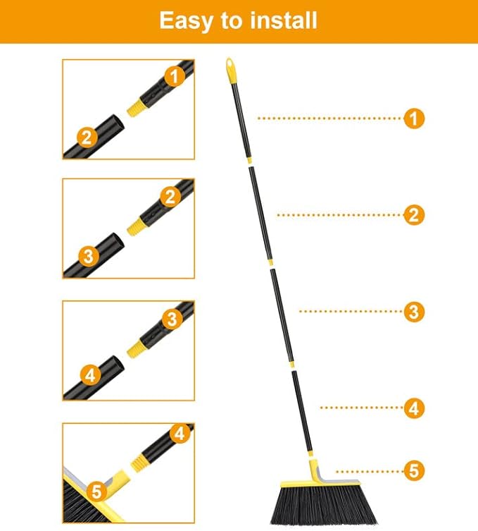 KeFanta Outdoor Broom for Floor Cleaning - Image 7