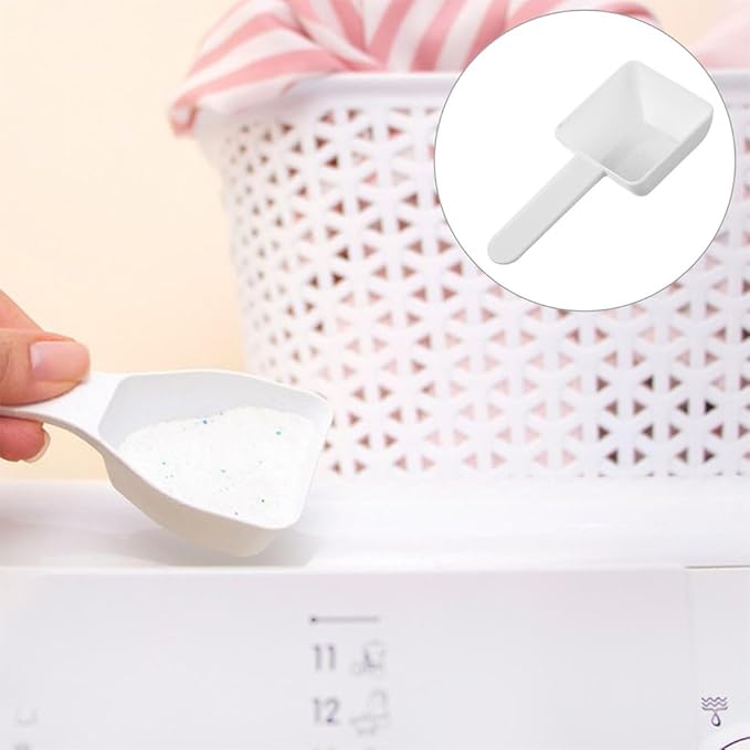 VOSAREA 30pcs Plastic Measuring Spoons Laundry Powder Small Scoops - Image 3