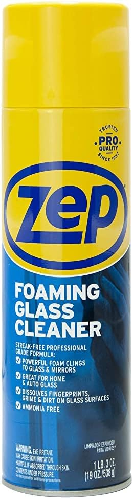 Zep ZUFGC24 Foaming Glass Cleaner 19 Ounces by Zep