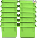 Wood Designs Cubby Storage Bin, Heavy Duty Plastic Containers by Unknown