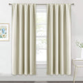 RYB HOME Blackout Curtains for Living Room, Large Window Shades for Bay Window by RYBHOME