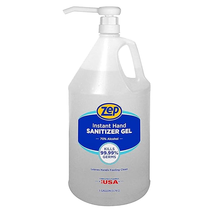 Zep Instant Hand Sanitizer Gel 70% Alcohol - Image 2