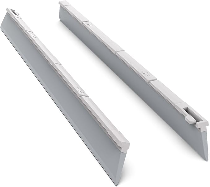 KOLLIEE 61" Replacement Rubber Squeegee Broom Blade 2 Pcs Window Squeegee Blade by KOLLIEE