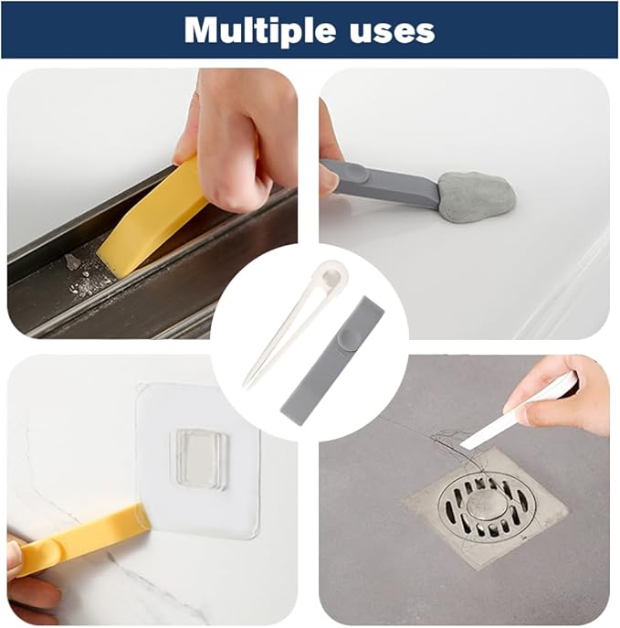 Window Cleaning Brush, 3-in-1 2025 New Magic Window Groove Cleaning Brush Set - Image 5