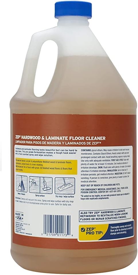 Zep Hardwood and Laminate Floor Cleaner - Image 3
