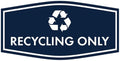 Fancy Recycling Only Sign by SignsByLITA