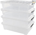 40 Quarts Under Bed Storage Boxes by AnnkkyUS