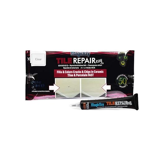 MagicEzy Tile Repairezy: Clear Scratch Repair Touch Up Filler by MagicEzy