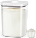 Airtight Rice Container 25 Lbs, Dry Food Holder by TBMAXS