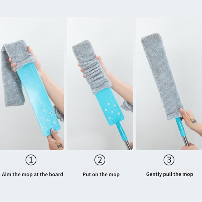 Saker Plus Retractable Gap Dust Cleaning Artifact, Saker Plus Flat Duster - Image 5