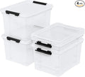 35 Quart Latching Storage Box by Yesdate