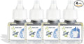 Scent Fill Fresh Linen Plug in Air Freshener, 4 Scented Oil Refills by ScentFill