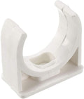 BVO 100 Pcs U-Shaped PVC Water 25mm Pipe Clamps, Suitable by Unknown