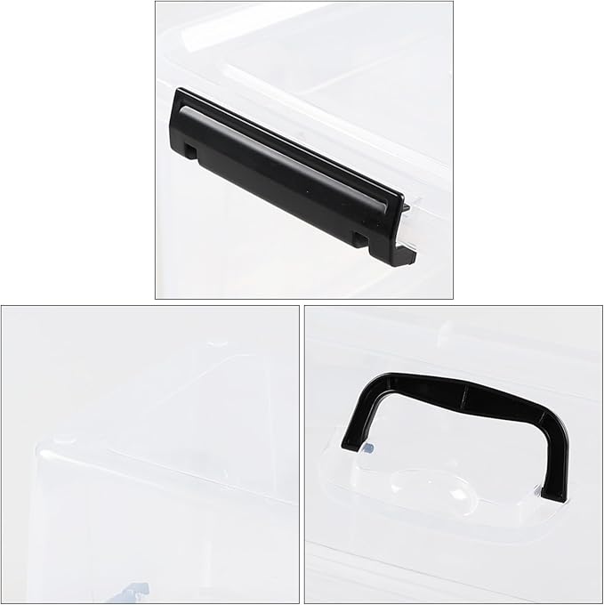 18 L Clear Latch Storage Bins - Image 3
