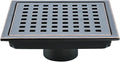 RANDOM Oil Rubbed Bronze Shower Drain Square 6 Inch Shower Floor Drain Grate & by RANDOM