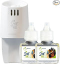 Scent Fill Bonfire Plug in Air Freshener Starter Kit, 2 Refills + Diffuser by ScentFill