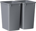ROOMTEC 35QT Kitchen Trash Can, Lightweight and Sturdy Slim Trash Can, by ROOMTEC