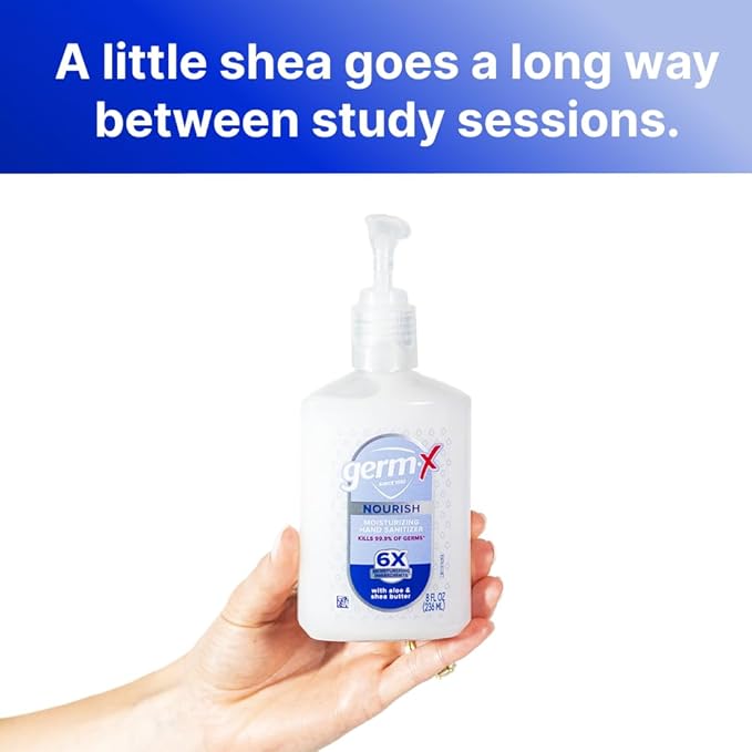Germ-X Nourish Hand Sanitizer, 2-in-1 Moisturizing and Sanitizing Formula - Image 10