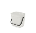Brabantia Sort & Go Food Trash Can Small Countertop Kitchen Compost Caddy by BrabantiaUSA